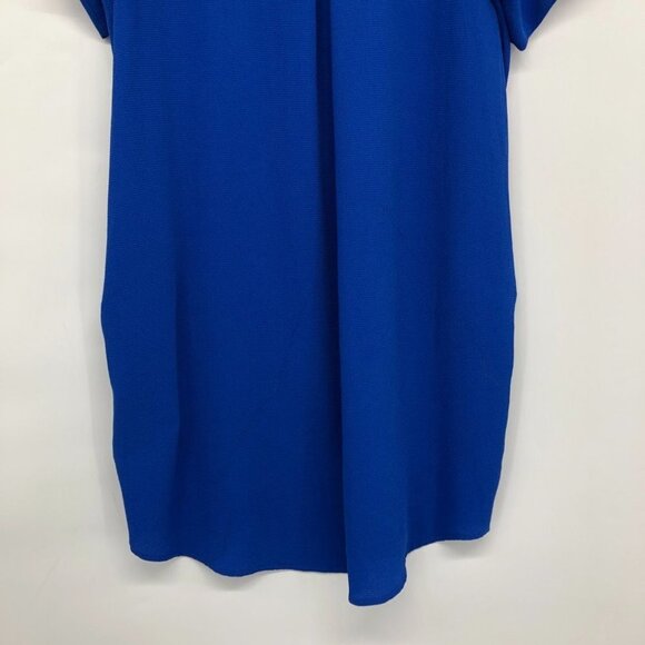 Monk & Lou Cobalt Blue Short Sleeve Shift Dress size L - Picture 11 of 16